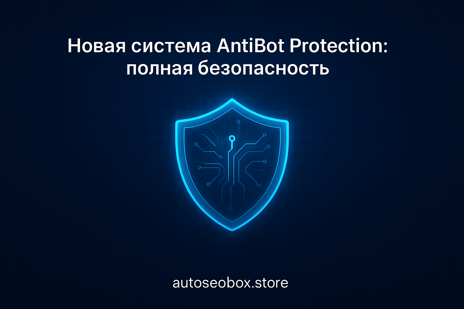 Новая система AntiBot Protection: полная безопасность